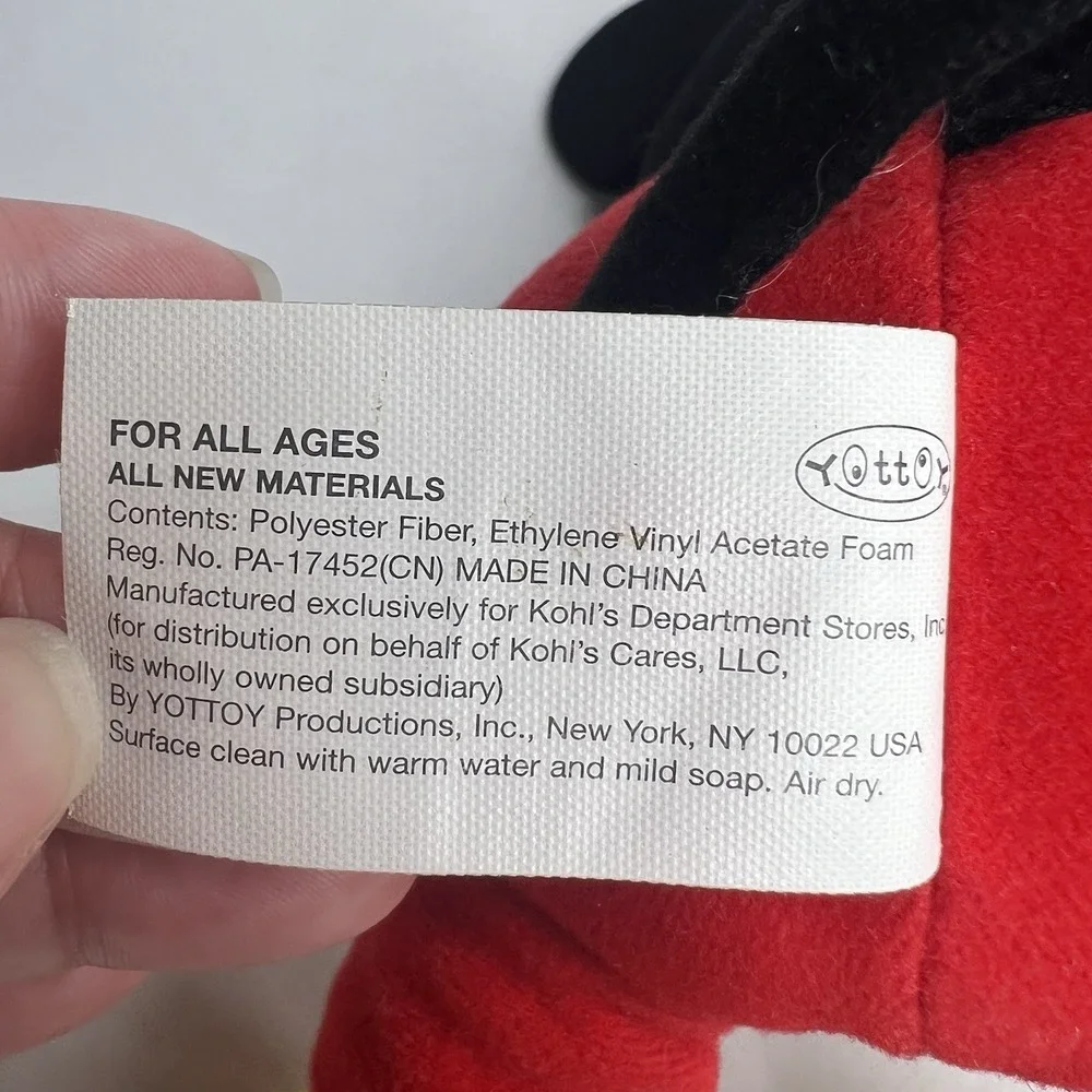 Kohls Cares Plush Disney Mickey Mouse 12
